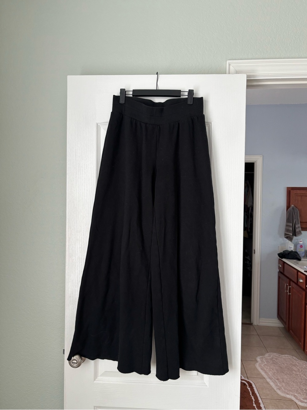 wild fable Black Wide-Leg Pull-On Pants